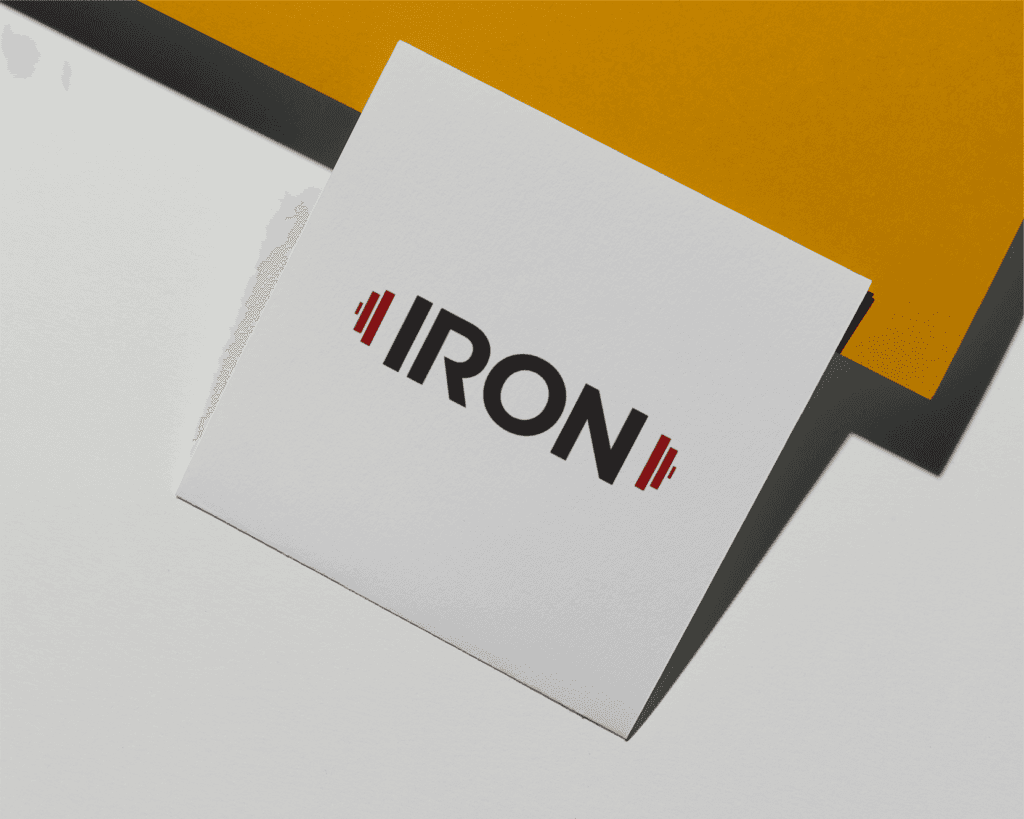 presentation sur papier du logo